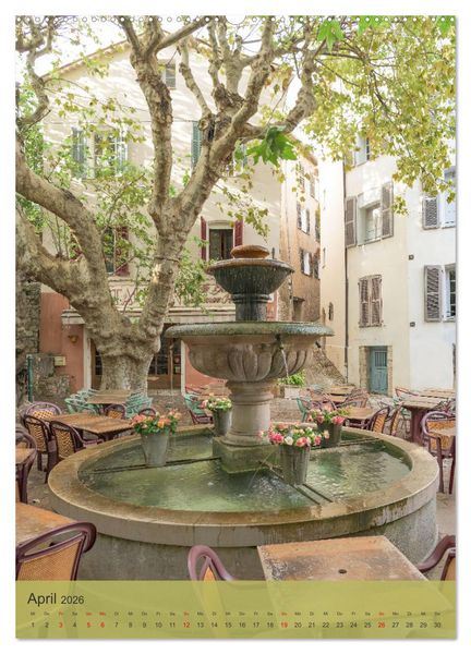 Produktbild: Sch&ouml;nste D&ouml;rfer - Provence-Alpes-C&ocirc;te d'Azur (Wandkalender 2026 DIN A2 hoch), CALVENDO Monatskalender