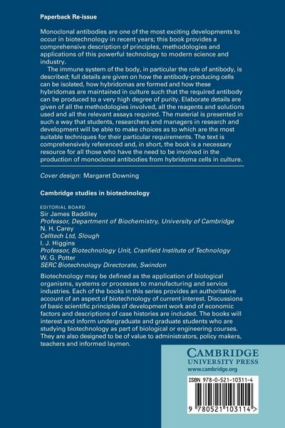 Produktbild: Monoclonal Antibodies in Biotechnology