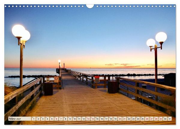 Produktbild: Fischland - Zwischen Ostsee und Bodden (Wandkalender 2027 DIN A3 quer), CALVENDO Monatskalender
