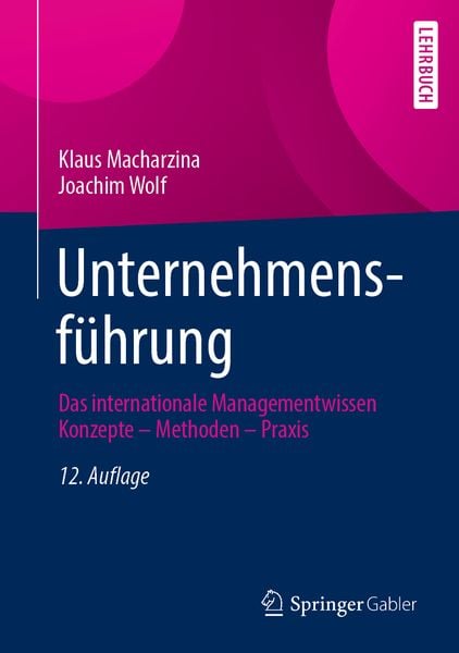 Produktbild: Unternehmensf&uuml;hrung
