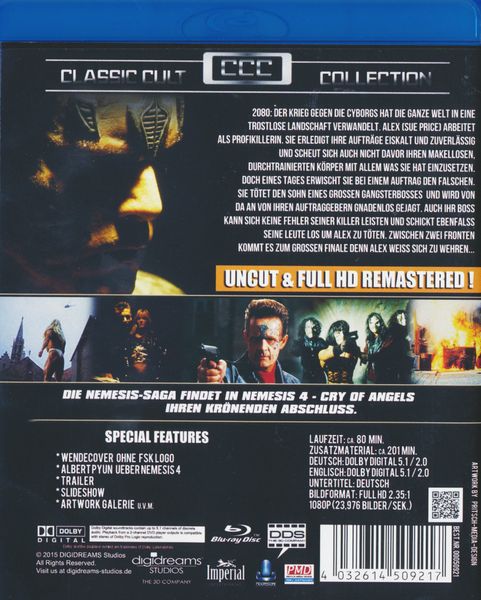 Produktbild: Nemesis 4 - Engel des Todes - Uncut/Classic Cult Collection