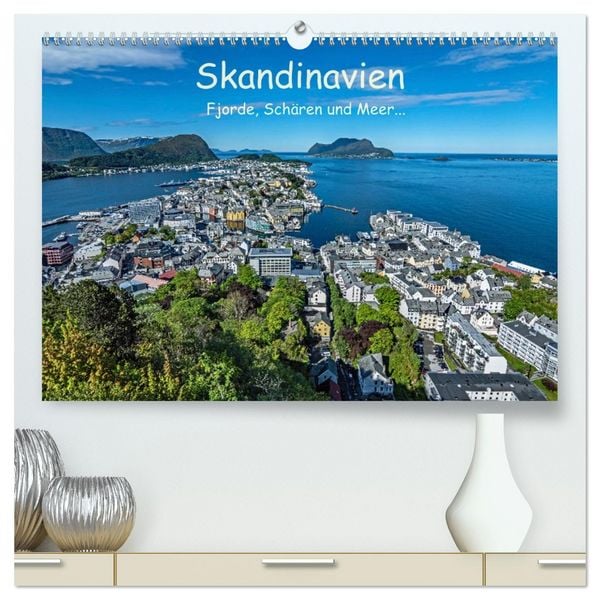 Produktbild: Skandinavien - Fjorde, Sch&auml;ren und Meer... (hochwertiger Premium Wandkalender 2026 DIN A2 quer), Kunstdruck in Hochglanz