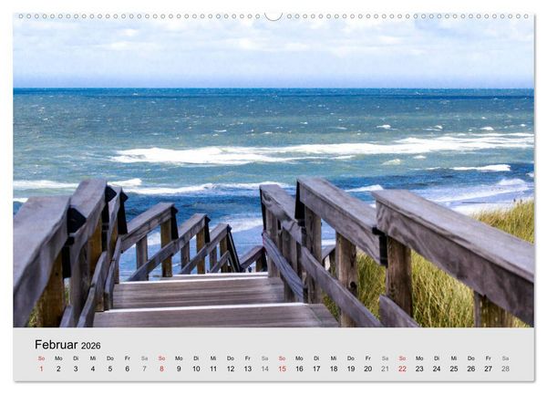 Produktbild: Sylt mein Inselblick (Wandkalender 2026 DIN A2 quer), CALVENDO Monatskalender