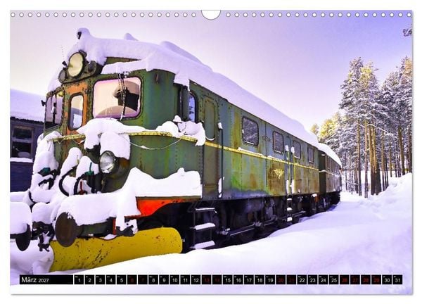 Produktbild: Lulea - Wintertraum in Schwedisch Lappland (Wandkalender 2027 DIN A3 quer), CALVENDO Monatskalender