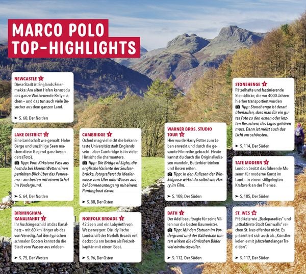 Produktbild: MARCO POLO Reisef&uuml;hrer England