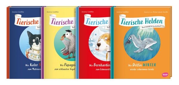 Produktbild: Tierische Helden: Paket (Bd. 1&ndash;4)