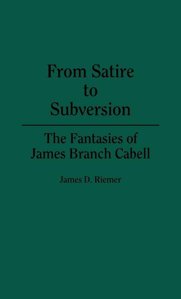 Produktbild: From Satire to Subversion
