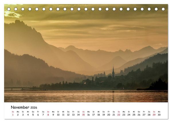 Produktbild: Wanderbarer Wei&szlig;ensee (Tischkalender 2026 DIN A5 quer), CALVENDO Monatskalender