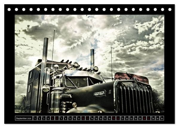 Produktbild: Kenworth W900 PHOTOART (Tischkalender 2026 DIN A5 quer), CALVENDO Monatskalender