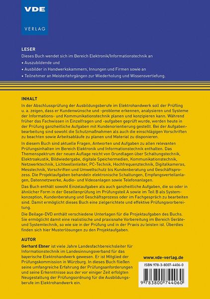 Produktbild: Pr&uuml;fungsvorbereitung Elektronik und Informationstechnik