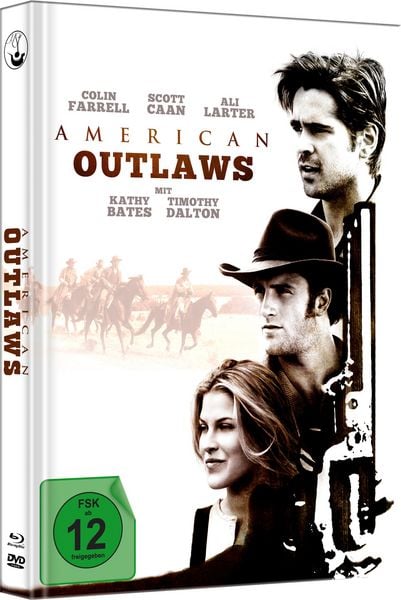 Produktbild: American Outlaws - Jesse James - Mediabook - Cover A - Limited Edition (Blu-ray+DVD)