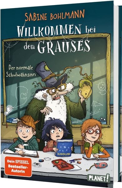 Willkommen bei den Grauses 3: Der normale Schulwahnsinn, Gebundene Ausgabe von Sabine Bohlmann, Planet! in der Thienemann-Esslinger Verlag GmbH,