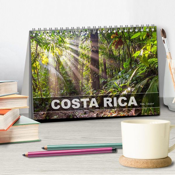 Produktbild: Costa Rica (Tischkalender 2026 DIN A5 quer), CALVENDO Monatskalender