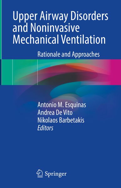 Produktbild: Upper Airway Disorders and Noninvasive Mechanical Ventilation