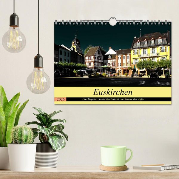 Produktbild: Euskirchen - Ein Trip durch die Kreisstadt am Rande der Eifel (Wandkalender 2026 DIN A4 quer), CALVENDO Monatskalender