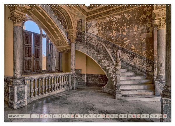 Produktbild: Lost Places - vergessene Sch&auml;tze (Wandkalender 2026 DIN A2 quer), CALVENDO Monatskalender