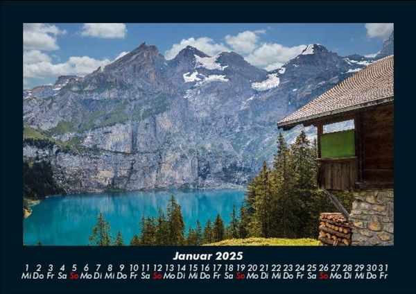 Produktbild: Bergige Welten 2025 Fotokalender DIN A5