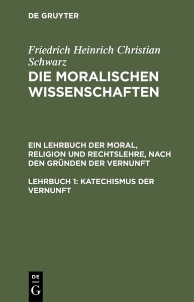 Produktbild: Katechismus der Vernunft