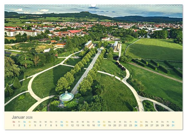 Produktbild: Bad Staffelstein - Gottesgarten am Obermain (hochwertiger Premium Wandkalender 2026 DIN A2 quer), Kunstdruck in Hochglanz