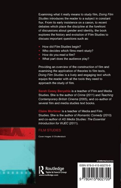 Produktbild: Doing Film Studies