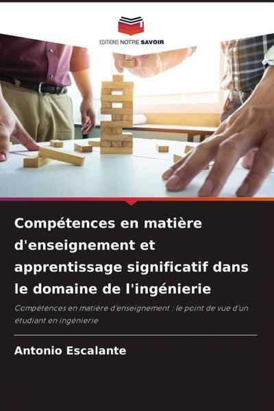 Produktbild: Comp&eacute;tences en mati&egrave;re d'enseignement et apprentissage significatif dans le domaine de l'ing&eacute;nierie
