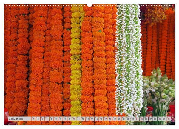 Produktbild: Farbenfrohes Bangladesch (Wandkalender 2026 DIN A2 quer), CALVENDO Monatskalender