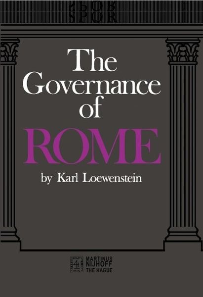 Produktbild: The Governance of ROME
