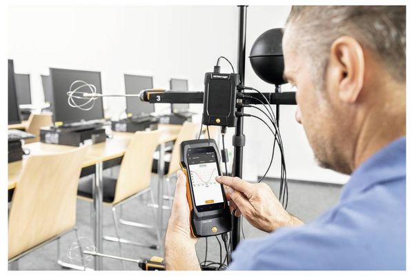 Produktbild: testo Universal-Klimamessger&auml;t Umweltmesstechnik-Set Temperatur, Druck -40, 0 - 150, 200 &deg;C, hPa