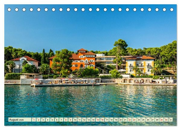 Produktbild: Lo&scaron;inj - Inselzauber in der Adria (Tischkalender 2026 DIN A5 quer), CALVENDO Monatskalender