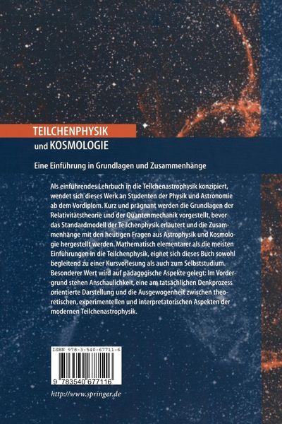 Produktbild: Teilchenphysik und Kosmologie