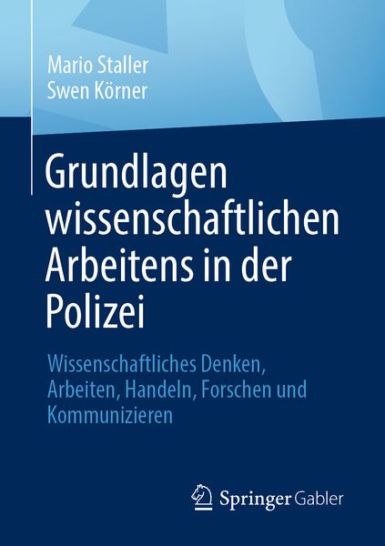 Produktbild: Grundlagen wissenschaftlichen Arbeitens in der Polizei