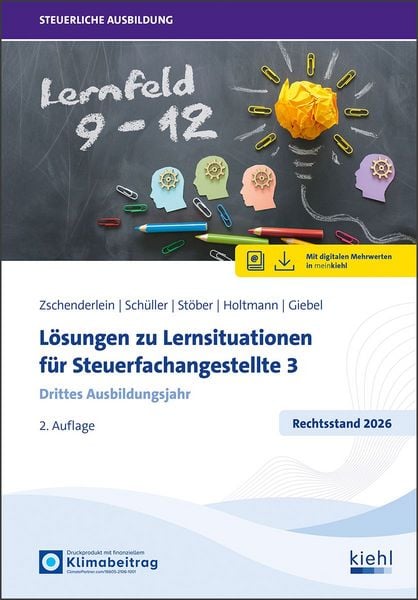 Produktbild: L&ouml;sungen zu Lernsituationen f&uuml;r Steuerfachangestellte 3