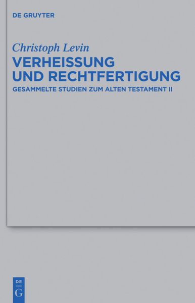 Produktbild: Verhei&szlig;ung und Rechtfertigung
