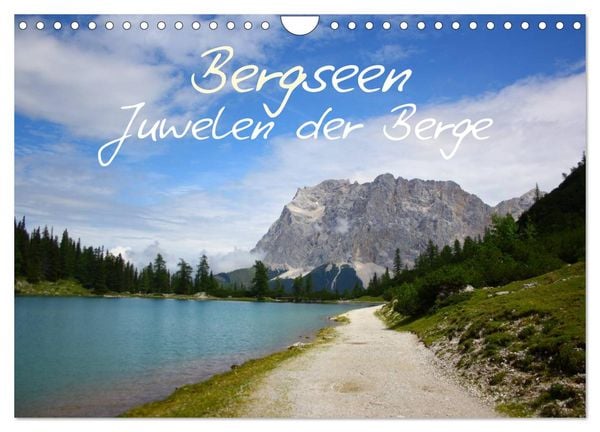 Bergseen - Juwelen der Berge (Wandkalender 2026 DIN A4 quer), CALVENDO Monatskalender