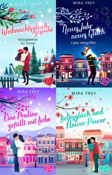 Produktbild: Sweet-Valentine-Sammelband: Weihnachtsgl&uuml;ck gesucht - vorzugsweise f&uuml;r immer, Neues Jahr, neues Gl&uuml;ck - Liebe inbegriffen, Eine Praline gef&uuml;llt mit Li