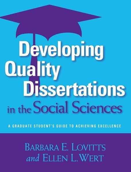 Produktbild: Developing Quality Dissertations in the Social Sciences