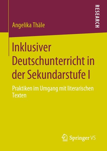 Produktbild: Inklusiver Deutschunterricht in der Sekundarstufe I
