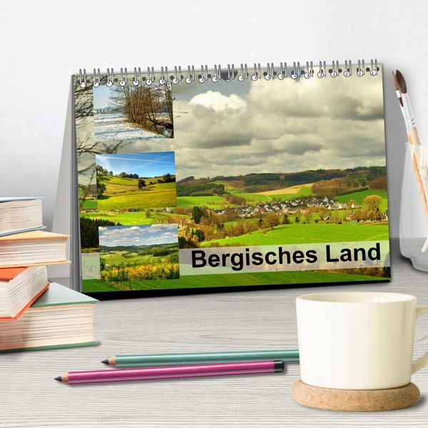 Produktbild: Bergisches Land (Tischkalender 2026 DIN A5 quer), CALVENDO Monatskalender