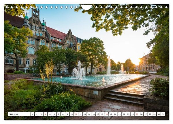 Produktbild: Halle-Saale - Die sch&ouml;nsten Ansichten (Wandkalender 2027 DIN A4 quer), CALVENDO Monatskalender