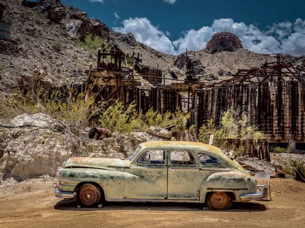 Produktbild: CALVENDO Puzzle Zeitzeugen entlang der Route66 1000 Teile Lege-Gr&ouml;&szlig;e 64 x 48 cm Foto-Puzzle Bild von Michael Br&uuml;ckmann