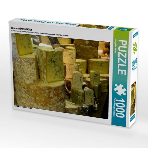 Produktbild: CALVENDO Puzzle Blauschimmelk&auml;se | 1000 Teile Lege-Gr&ouml;&szlig;e 64x48cm Foto-Puzzle f&uuml;r gl&uuml;ckliche Stunden