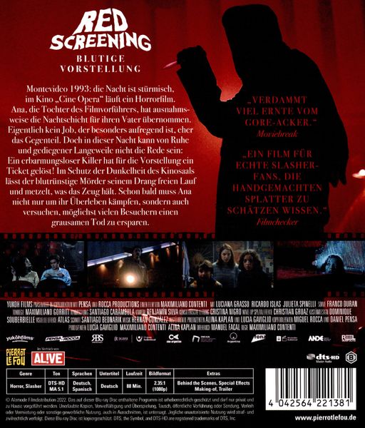 Produktbild: Red Screening - Blutige Vorstellung (uncut)