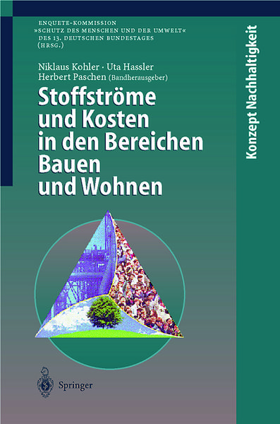 Produktbild: Stoffstr&ouml;me und Kosten in den Bereichen Bauen und Wohnen