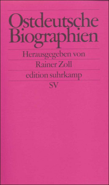 Produktbild: Ostdeutsche Biographien