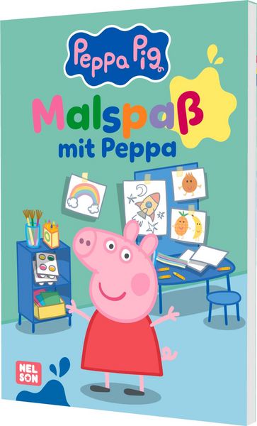 Peppa Wutz Ausmalbilder: Malspaß mit Peppa, Taschenbuch von , Nelson, 978-3-8451-2898-6