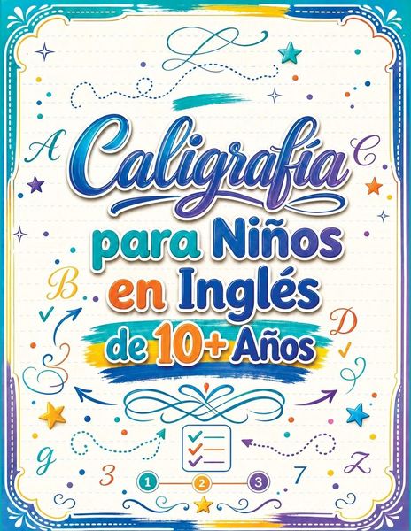 Produktbild: Caligraf&iacute;a para Ni&ntilde;os en Ingl&eacute;s de 10 A&ntilde;os