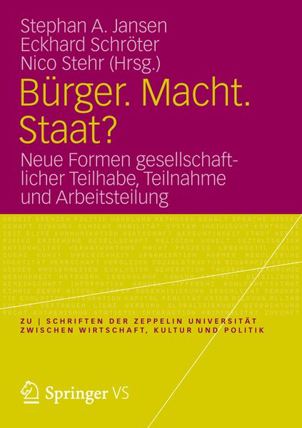 Produktbild: B&uuml;rger. Macht. Staat?