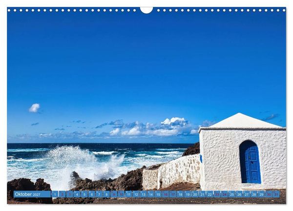 Produktbild: Idyllische Vulkaninsel Lanzarote (Wandkalender 2027 DIN A3 quer), CALVENDO Monatskalender