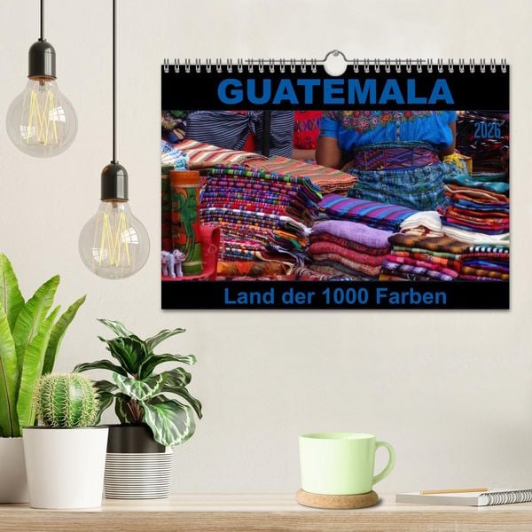 Produktbild: Guatemala - Land der 1000 Farben (Wandkalender 2026 DIN A4 quer), CALVENDO Monatskalender