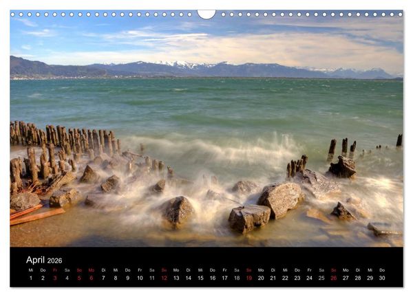 Produktbild: Bodensee (Wandkalender 2026 DIN A3 quer), CALVENDO Monatskalender